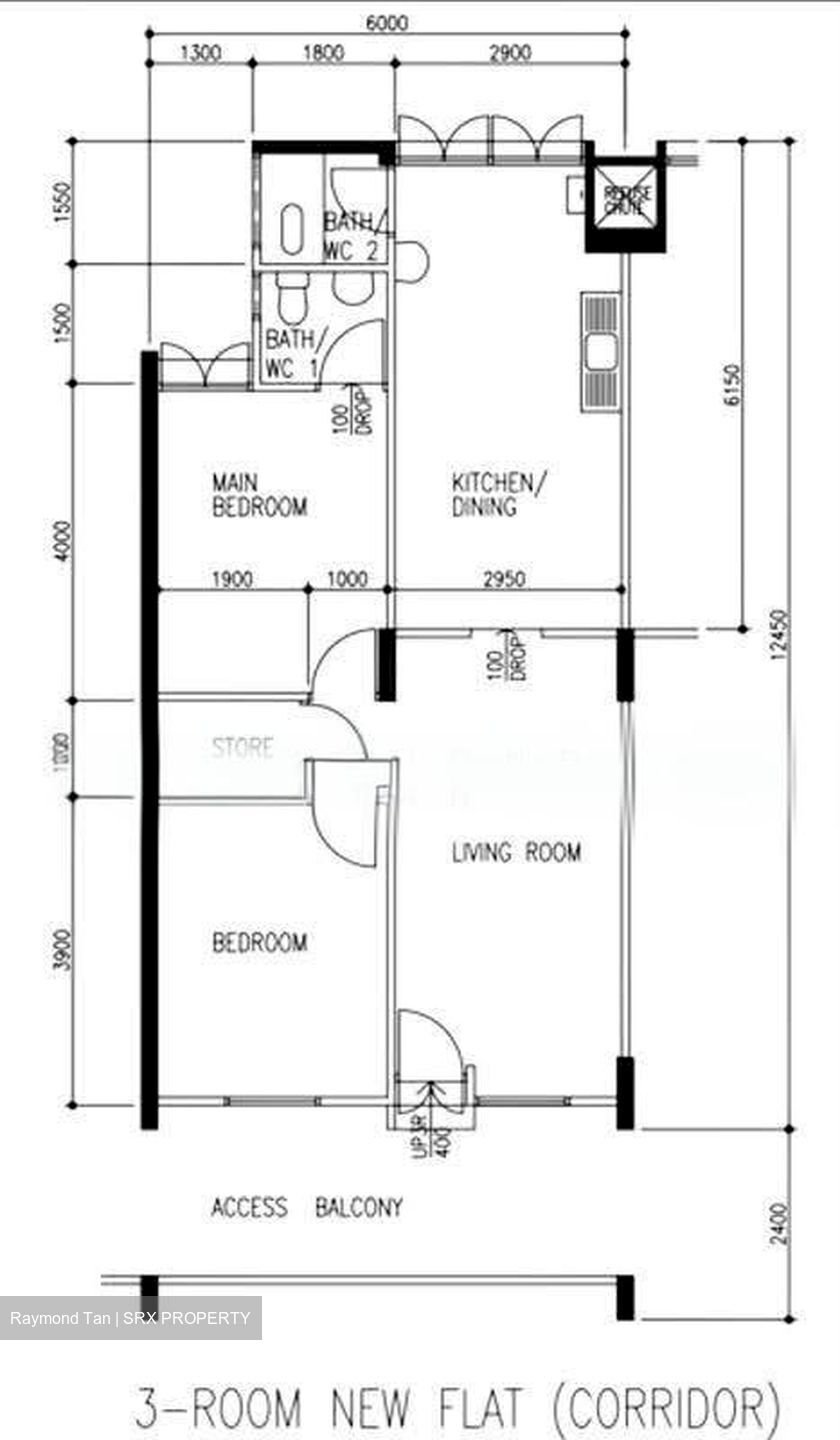Blk 706 Chong Pang Green (Yishun), HDB 3 Rooms #612876951